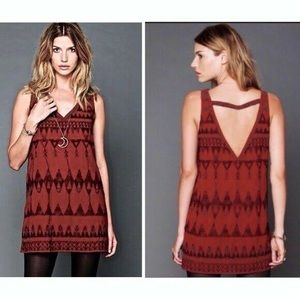 Free People Beaded Shift Dress